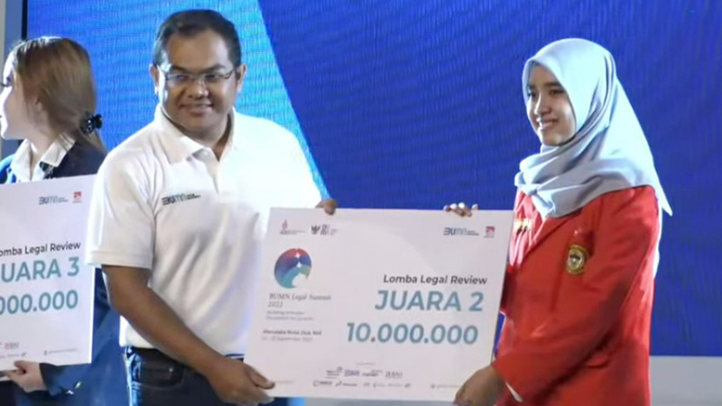 Mahasiswa Fakultas Hukum Unhas meraih Juara 2 ALSA Indonesia Legal